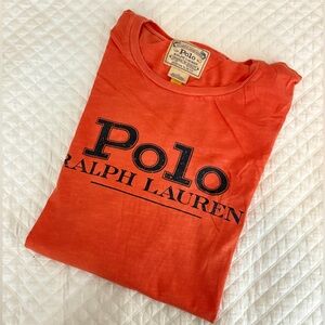 Polo Ralph Lauren Orange Graphic Tee